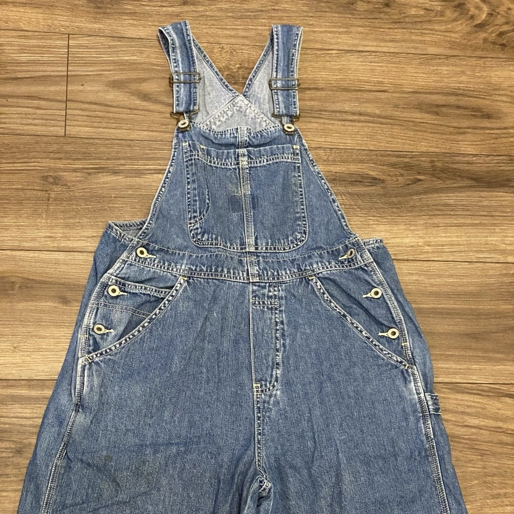 Vintage‎ Old Navy Overalls Carpenter Denim Utility Y2K 2001 Workwear XS